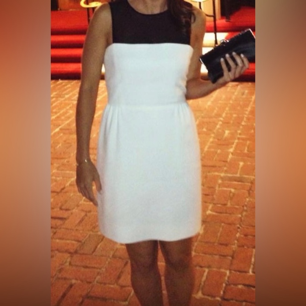 Sandro size 3 black and white dress